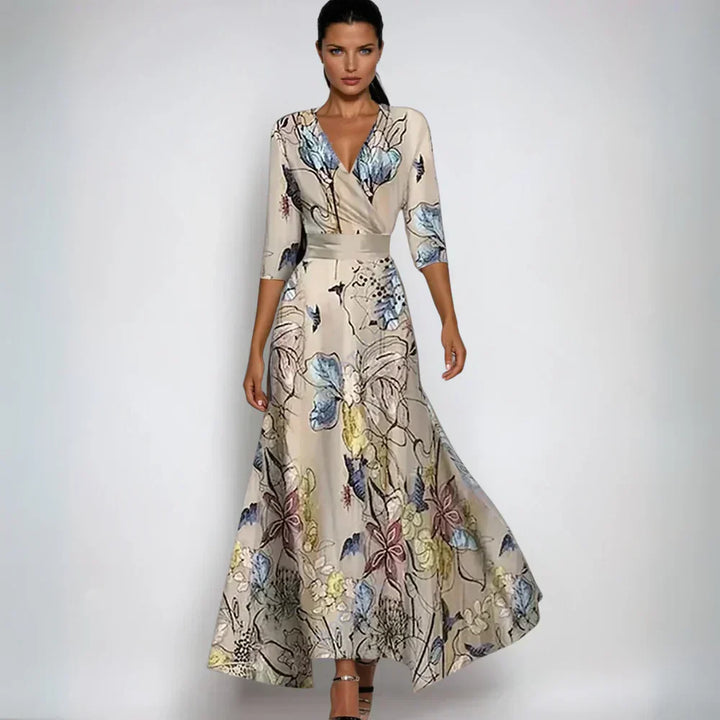 Chloe | Elegantes Blumen-Kleid