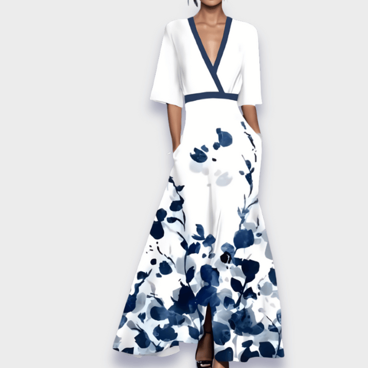 Chloe | Elegantes Blumen-Kleid